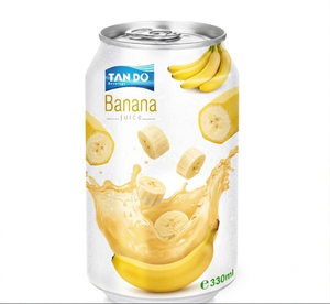Jus de banane en conserve |   Fabricant sur mesure, mélange personnalisé |   Boisson crémeuse pour les amateurs de boissons - Product Image 1