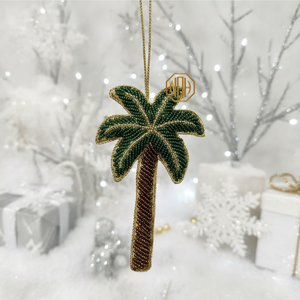 Handcrafted Palm Tree Beach Theme Hanging Decoration Decorative Gift Christmas Tree Ornament - Product Image 1