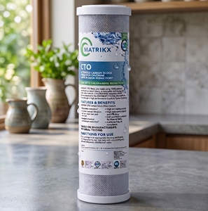 Charbon actif de coque de noix de coco conforme à la norme californienne Prop 65 pour systèmes de filtration d'eau – Filtre à eau le mieux noté – Nouveauté 2026 – Design tendance - Product Image 1