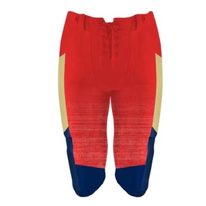 Maillot de football américain personnalisé unisexe, rayures marron et blanches, manches courtes, col en V, respirant, en polyester durable, uniforme en mesh - Product Image 6