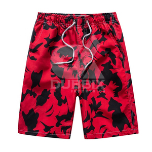 Shorts cargo décontractés pour hommes, coupe slim, 100 % coton, respirants, séchage rapide, légers, pour l'été - Product Image 4