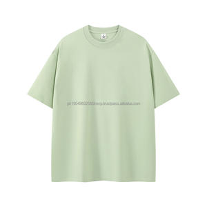 Camisetas Personalizadas para Hombre de Alta Calidad, 100% Algodón, Cuello Redondo, Estilo Urbano, Camisetas Extra Grandes para Hombre - Product Image 3