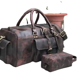 Super Selling Leather Handbags At Least MOQ Best Seller And Supplier Online Selling Camping Handbag For Males And Female Uses