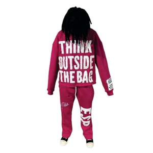 Conjunto Deportivo de 2 Piezas para Hombre, Estilo Urbano, Impresión Esencial para Actividades al Aire Libre, Sudadera con Capucha y Pantalones Deportivos, 2026 - Product Image 1