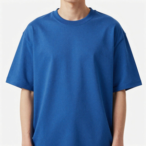 เสื้อยืดคอตตอน 100% แบบยูนิเซ็กซ์ ทรงโอเวอร์ไซส์ หนานุ่ม คุณภาพสูง รับผลิตตามสั่ง พร้อมสกรีนโลโก้ - Product Image 2