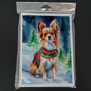 Papillon Lunatique A7 Taille 5x7 Cartes Vierge Paquet de 8 Cartes de Voeux de Noël avec Enveloppes - Product Image 3