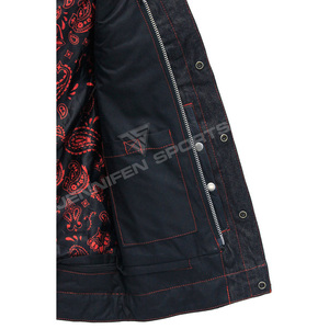 Chaleco de Motocicleta de Verano para Hombre, de Cuero y Lona, de Alta Calidad, Diseño Transpirable, al Mejor Precio, Ropa de Carreras para Motociclistas, Estilo Deportivo - Product Image 4