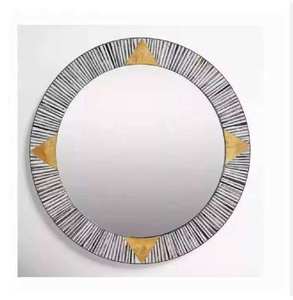 Good Quality Handmade <b>Mirror</b> <b>Frame</b> Bone Inlay Finishing Customized Size Classic Design Home & Garden - Product Image 6