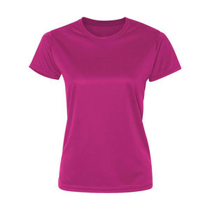Camisetas de Alta Calidad 100% Algodón, Ropa de Moda Personalizada, Camisetas Lisas de Cuello Redondo para Mujer, Transpirables - Product Image 1