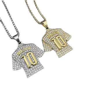 จี้เพชรแบบ Iced Out ดีไซน์พรีเมียมคุณภาพสูง เครื่องประดับฮิปฮอป ขายส่งราคาดีที่สุดจากซัพพลายเออร์อินเดีย - Product Image 4