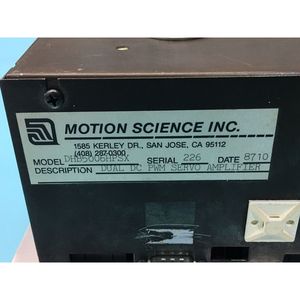 เซอร์โว DC PWM แบบคู่ รุ่น DHB5006HPSX จาก Motion Science - อุปกรณ์และอะไหล่เซมิคอนดักเตอร์ระดับโลกที่เชื่อถือได้ - Product Image 3