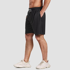 Pantalones Cortos de Algodón para Hombre, Personalizados OEM, Cintura Elástica, Lisos, Casuales, de Verano, Proveedor al por Mayor de Alta Calidad - Product Image 3