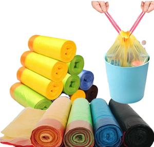 Bolsas con cordón de Material PE de alta calidad del fabricante de Vietnam, productos de película plástica, las mejores ofertas suaves para supermercados - Product Image 6