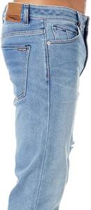 กางเกงยีนส์ผู้ชายสีดำคุณภาพสูงแบบวินเทจคลาสสิก ยี่ห้อ Washad Denim Tears ขายส่ง กางเกงยีนส์แบรนด์ดังสำหรับผู้ชาย - Product Image 2