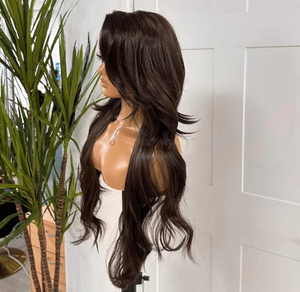 Ready To Wear Glueless Deep <b>Curly</b> <b>Wig</b> Natural Scalp Virgin <b>Hair</b> HD Lace Front <b>Wigs</b> For Women - Product Image 6