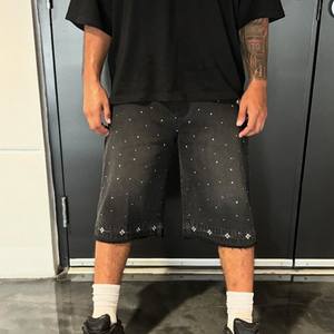 Pantalones Cortos de Hombre con Pedrería, Totalmente Personalizados, Estilo Perfecto, Diseños Únicos, Ligeros y de Gran Venta - Product Image 4