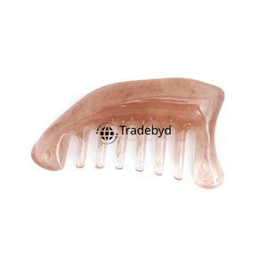 Peine de Resina de Dientes Anchos de Lujo Tradebyd, Accesorio Premium para el Cabello para Mujeres, Hombres y Salones de Belleza - Product Image 3