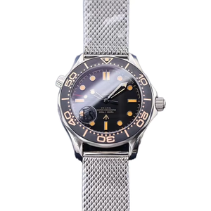 Oujia VS007 No Time Die Bond para Relojes Mecánicos Automáticos Serie OR300, Reloj de Buceo Luminoso para Hombre, Resistente al Agua, Acrílico - Product Image 1