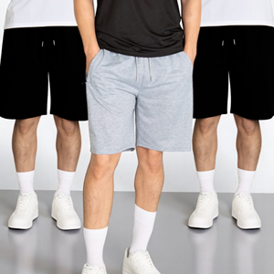 Shorts de bain unisexes MACCI Cool Formula pour l'été, taille élastique mi-haute, légers, respirants, séchage rapide, en coton satiné extensible - Product Image 1