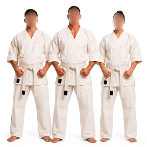 Uniformes de karaté sur mesure en toile 100% coton 10oz 12oz 14oz, vêtements d'arts martiaux, combinaisons de karaté - Product Image 1