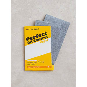 Haseorin 70 hojas de papel de control de aceite perfecto papel secante de aceite - Product Image 1