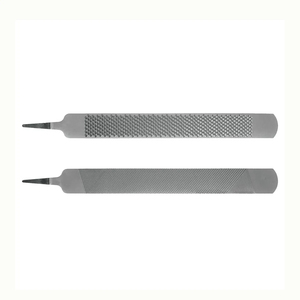Râpes à sabots de haute qualité, qualité artisanale de fermeur, manche en bois, outil de finition de précision résistant pour l'entretien des sabots équins. - Product Image 1