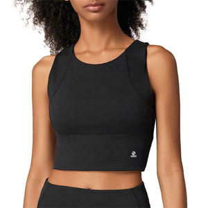 Soutien-gorge de sport pour femme avec logo personnalisé, de haute qualité, respirant, à séchage rapide, pour la course à pied, le yoga, la gym et le fitness - Product Image 1