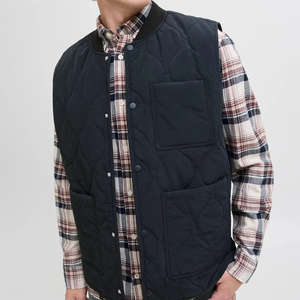 Vestes sans manches pour hommes de haute qualité, vestes décontractées personnalisées, manteau sans manches, veste matelassée douce et chaude pour hommes - Product Image 4