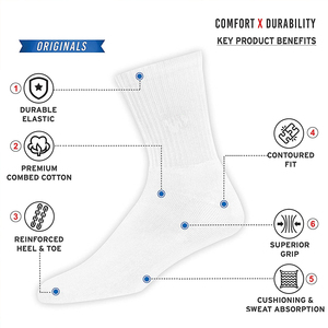 Chaussettes de sport personnalisées pour hommes, respirantes, pour l'entraînement athlétique, la course à pied, le fitness, tissu doux et confortable, vente en gros - Product Image 5