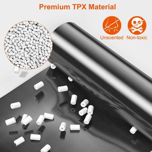 4 Rotoli di Sacchi per Rifiuti Usa e Getta Inodori da 6,18 Galloni, Sacchi Neri Resistenti alle Perdite, Rivestimenti Portatili per Pattumiere Domestiche - Product Image 3