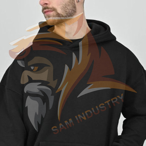 Derniers modèles de sweats à capuche oversize pour hommes, style streetwear, vente en gros, design personnalisé, sweats à capuche oversize pour hommes en promotion - Product Image 6