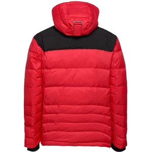 Manteau d'hiver chaud et léger pour hommes, grande taille, support de parka compressible, résistant à l'eau, veste à capuche rembourrée à bulles épaisses - Product Image 5