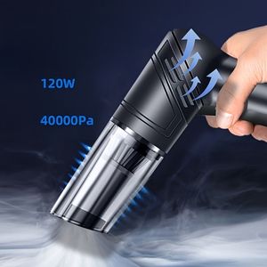 Aspirapolvere Portatile Senza Fili Pieghevole per Auto, Nero, ad Alta Potenza 6000Pa, Leggero, Senza Sacco, con Forte Aspirazione - Product Image 1