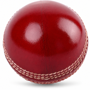 Pelota de Cricket Roja Samroz Sports, Cosida a Mano en Cuero, Relleno de Corcho, Duradera, Ecológica, Profesional, para Entrenamiento, Color Personalizado, Alta Calidad - Product Image 4
