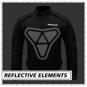 Chaqueta de Motociclista Estilo Slim Fit para Hombre en Cuero Genuino Negro con Bolsillos con Cremallera, Abrigo Informal, Suministro ODM - Product Image 5