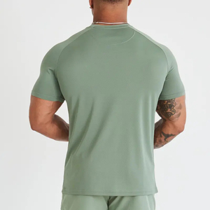 Gym <b>Compression</b> T Shirts Custom Embroidery Performance Fitness Shirts Manufacturer Pakistan OEM Export - Product Image 3