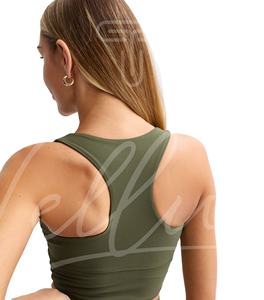 Soutien-gorge de sport sans couture de haute qualité pour femmes, léger, respirant, avec logo personnalisé, soutien-gorge de yoga, soutien-gorge de sport à maintien élevé pour le fitness - Product Image 1