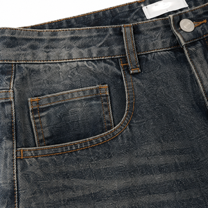 Pantalones Cortos de Diseño Personalizado para Hombre, 100% Algodón Orgánico, Estilo Urbano, Ecológicos, Cintura Media, Lavados, Novedad de Verano - Product Image 6