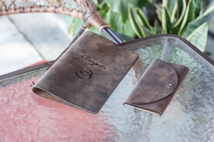 5. Luxury Genuine Leather Menu Holder Vintage Cowhide Menu Folder Restaurant Menu Cover Custom Wine List <b>Case</b> LMC-0105 - Product Image 5