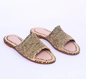 Sandales pour femmes en raphia faites à la main |   Chaussures Bohèmes Confortables et Élégantes |   Chaussures d'été écologiques |   Tailles personnalisables - Product Image 2