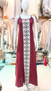 <b>Women</b> White Sleeveless Button Down <b>Tunic</b> <b>Dress</b> with Black Geometric Tribal Print Boho Ethnic Casual - Product Image 5