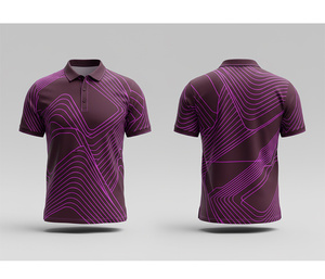 Breathable Polyester Sublimation Polo Shirt Wholesale Supplier for Men Women Youth Quick-Dry Dry-Fit Active Polo - Product Image 2