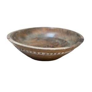 Exportation de bols en bois ronds sculptés et lisses de qualité supérieure, design luxueux, pour la maison et la cuisine, à bas prix sur le marché - Product Image 1