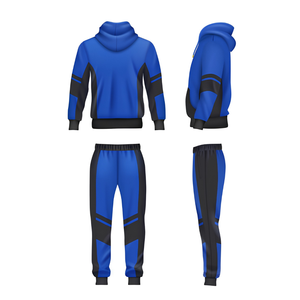 Survêtement réversible personnalisé OEM, épais, d'hiver, à capuche, en molleton, French Terry, velours, nylon, polyester, coton - Product Image 1