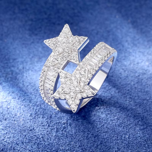 Anillo de Eternidad de Diamantes VVS de Lujo Unisex, Chapado en Oro Sólido de 18K, con Diamantes Cultivados en Laboratorio, Certificado por IGI, Corte Esmeralda, Apilable - Product Image 3