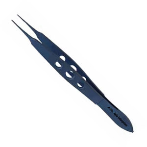 Instrumento Quirúrgico Manual con Plataforma de Ligadura de 6 mm para Microcirugía Delicada, Pinzas de Ligadura McPherson Rectas de 11 cm - Product Image 3