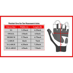 Wheelchair User Weight Lifting Cycling Gloves Sheep Grain Leather Heavy Duty Abrasion Resistant Gym & Sports Non-Slip Gloves - Product Image 6