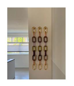 Decoración de Pared de Resina Acrílica Multiusos, Cadenas Acrílicas Decorativas, Producto 100% Hecho a Mano - Product Image 6