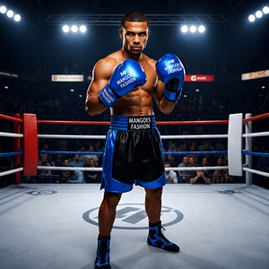 Nuevos Guantes de Boxeo Profesionales de Cuero Personalizados, Unisex, para Entrenamiento de Combate al Aire Libre, Duraderos, Ligeros, Transpirables y Ajustables - Product Image 1