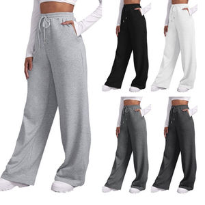 Pantalon ample décontracté pour femmes Sport Running Direct Factory Price Wholesale Baggy Sweat Pants avec poches - Product Image 6